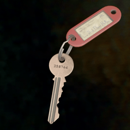 2F廊下の鍵の画像