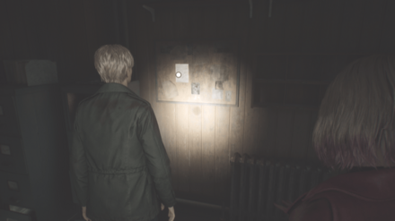 受付のメモの入手場所の現地画像