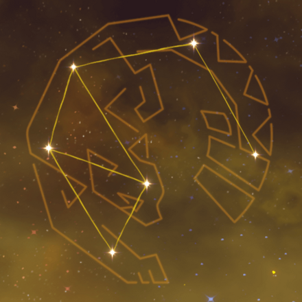 シロネンの星座画像