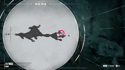 くろがねの小手宝箱マップ画像