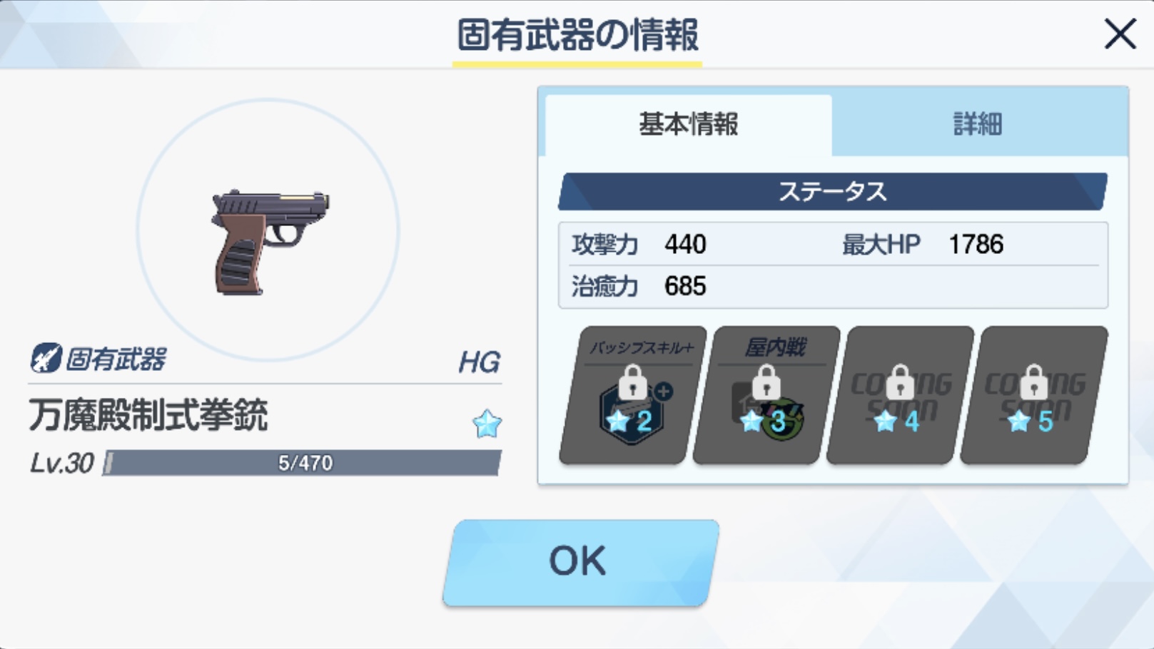 固有武器の強化要素