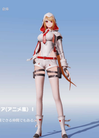 影の代理人：ニキシア(アニメ風)画像