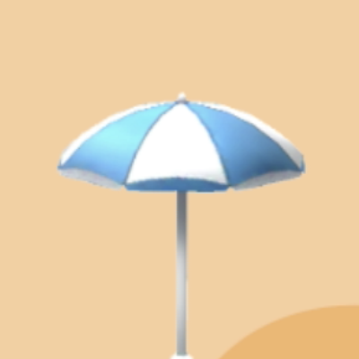 ビーチパラソル画像