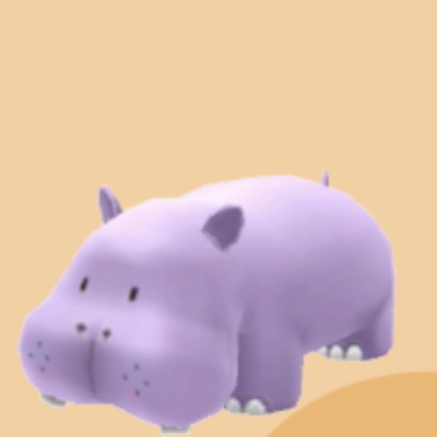 カバのいす画像