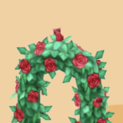 バラのアーチ画像