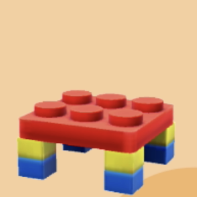 ブロックテーブル画像