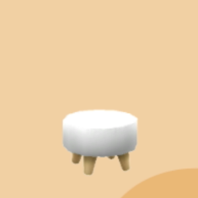 しろいスツール画像