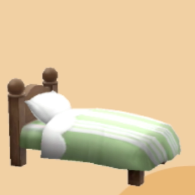 カントリーなベッド画像