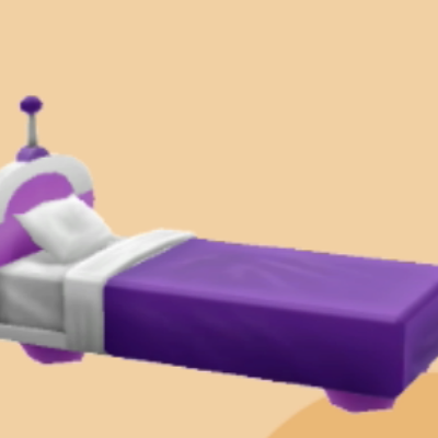 でんぱにんげんのベッド画像