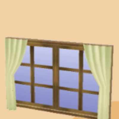 カーテンのまど画像