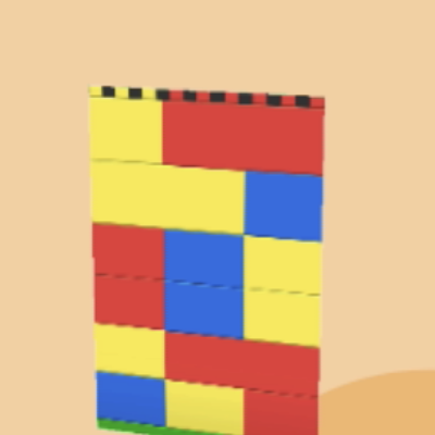 ブロックのかべ画像