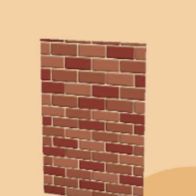 レンガもようのかべ画像