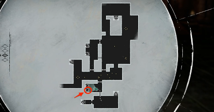 百鬼突きの槍宝箱マップ画像