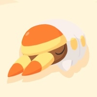 アゴジムシの星4寝顔画像