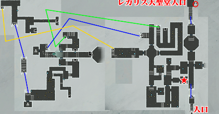 修道士の木靴宝箱マップ画像