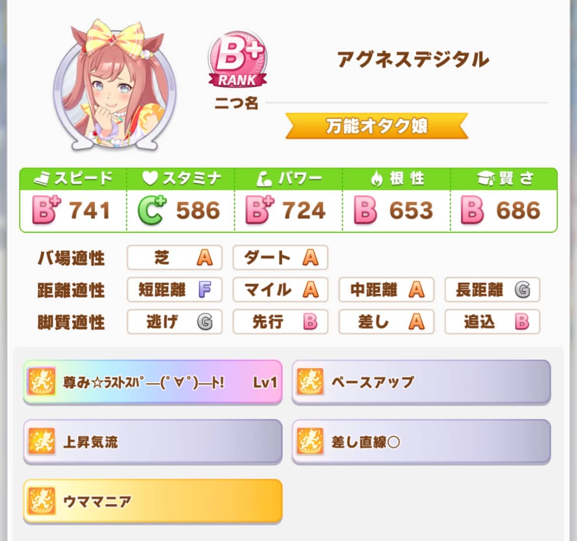 アグネスデジタル