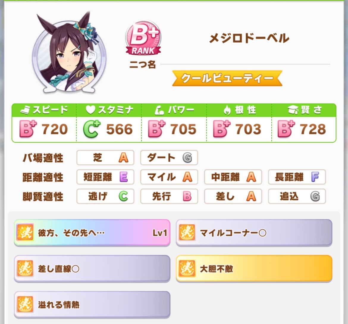 メジロドーベル