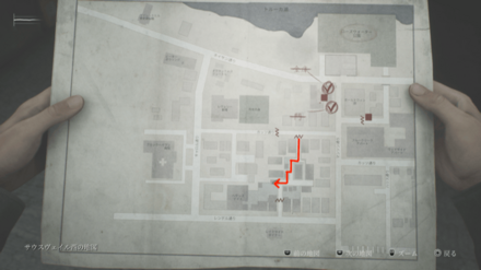 バスケットゴールが付いた建物