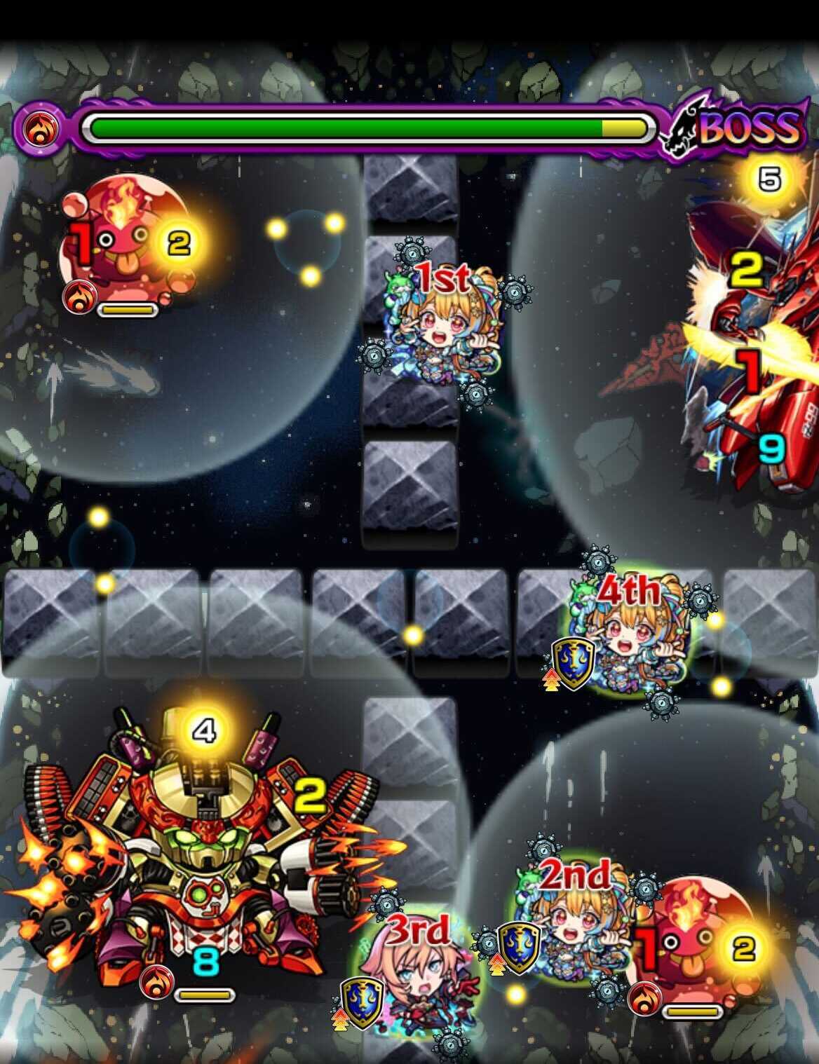 シャア＆ナイチンゲール ステージ