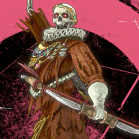 貴族スケレト・弓画像