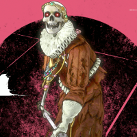 貴族スケレト・槍画像