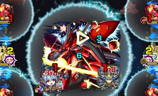 ギャラクシーを優先して処理