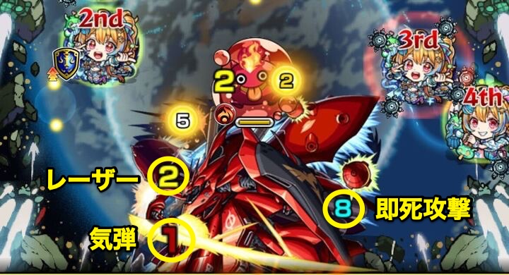 ボス3攻撃パターン