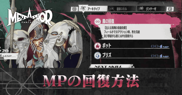 MPの回復