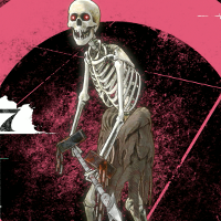 奴隷スケレト・槍画像