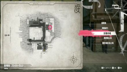 嘆きの墓の解放マップ