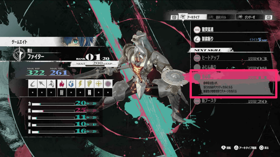 クリティカルスキル