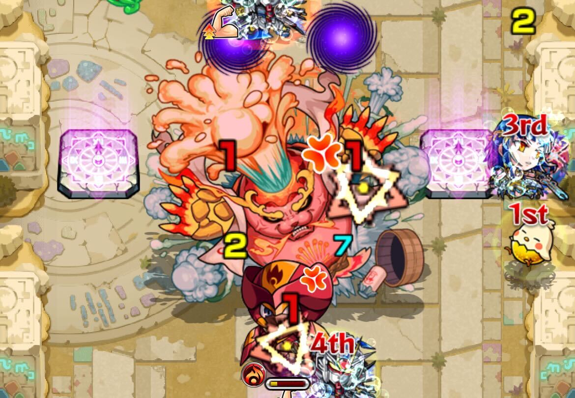 クロスドクロ処理で弱点強化してから攻撃