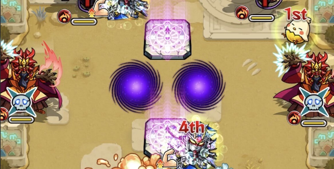 ワープ+AM持ちのキャラを中心に編成しよう