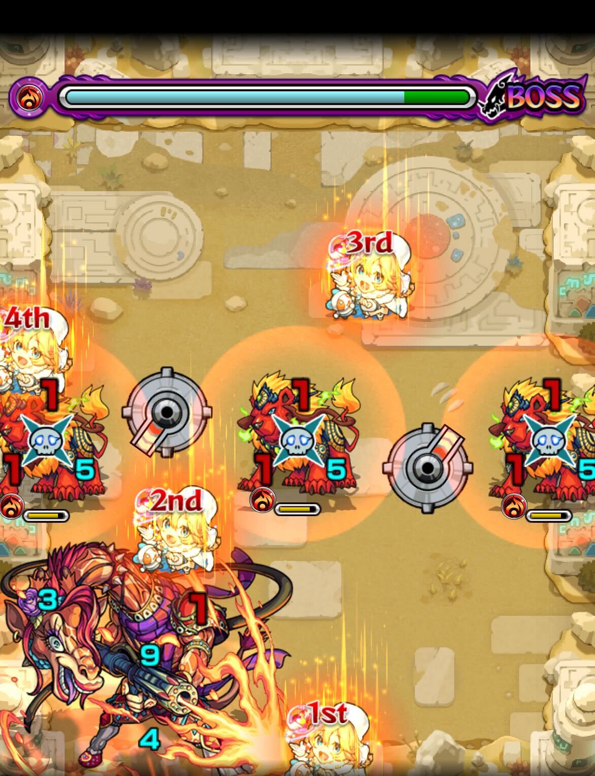 未開の砂宮6ボス1