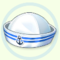 セーラーハットの画像