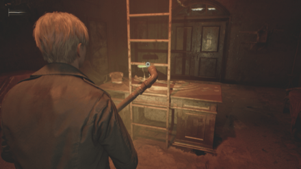 院長室のハシゴ