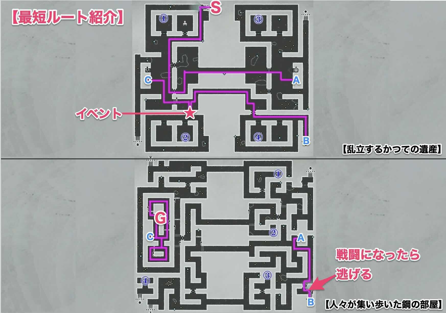 ホモハマオン撃破までの最短ルート紹介