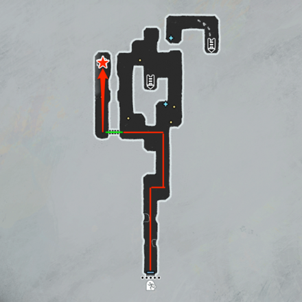 ならず者の根城のマップ