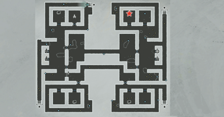 月女神の拳宝箱マップ画像