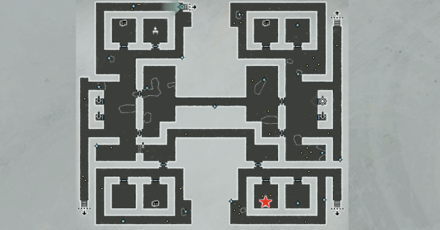 乾坤一擲の算盤宝箱マップ画像