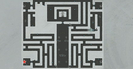 目覚めの帽子宝箱マップ画像