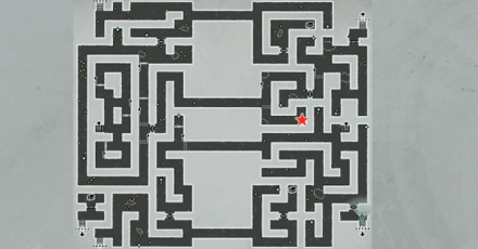 防火ミトン宝箱マップ画像