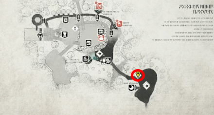 「うなだれる男」の場所