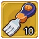 怪夜のフォーク画像