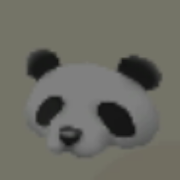 パンダマスク画像