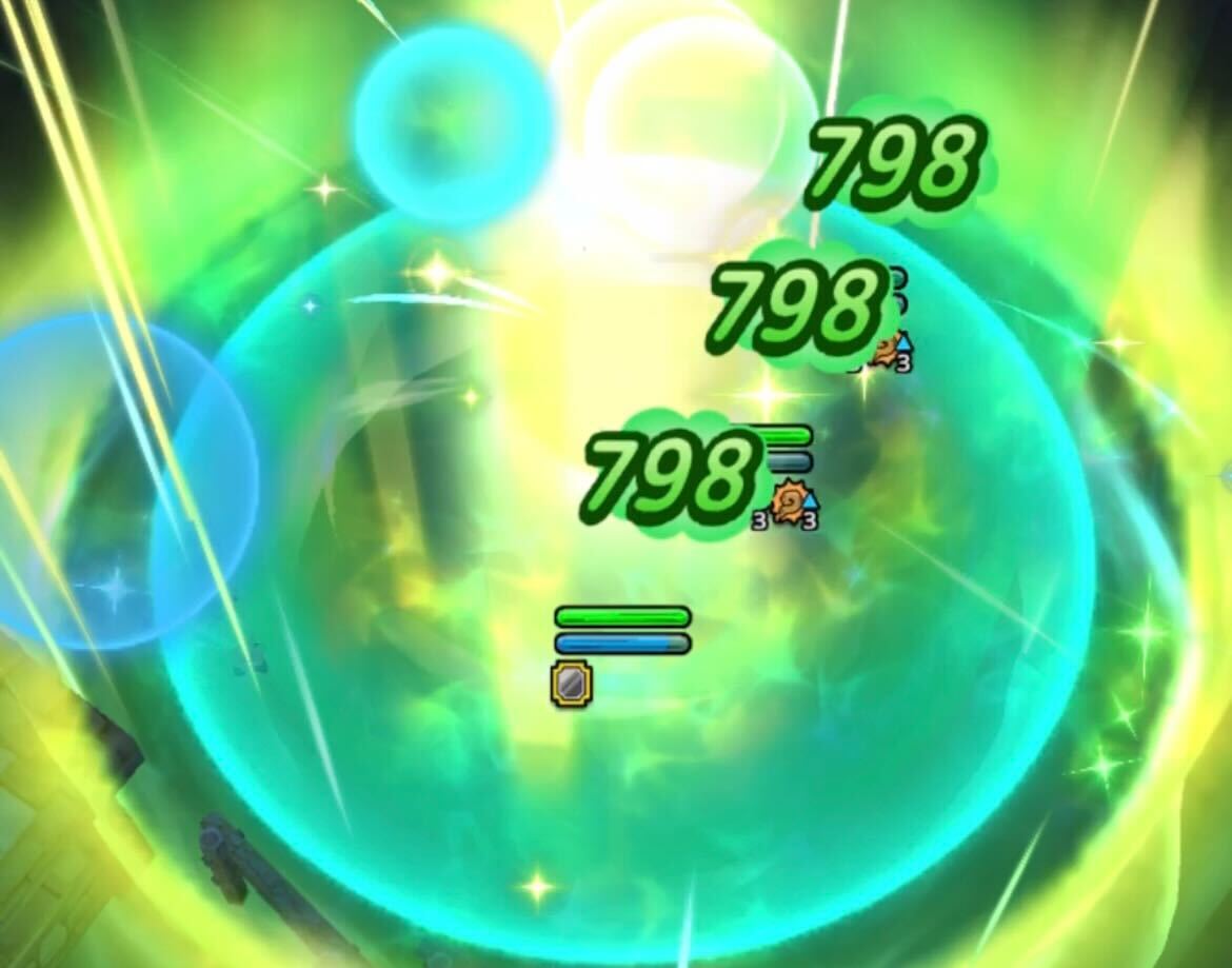 HPが危ない時はタイジュの秘薬で回復する