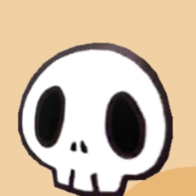 がいこつのおめん画像