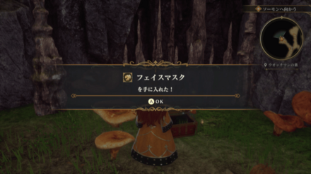 ウォッチマンの巣の場所の見た目