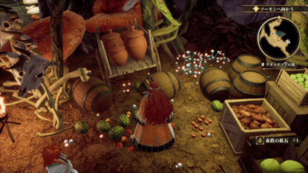 ウォッチマンの巣の場所の見た目