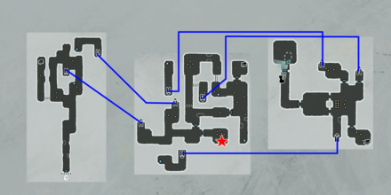 師範の鉢金宝箱マップ画像